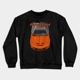 Firebird 4thgen-orange Crewneck Sweatshirt